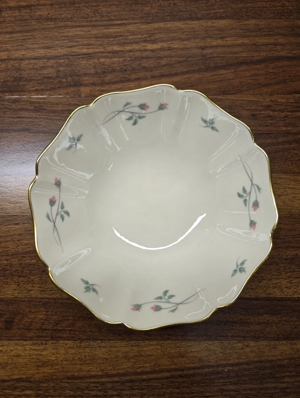 Lenox Rose Manor Scalloped Small Accent Bowl